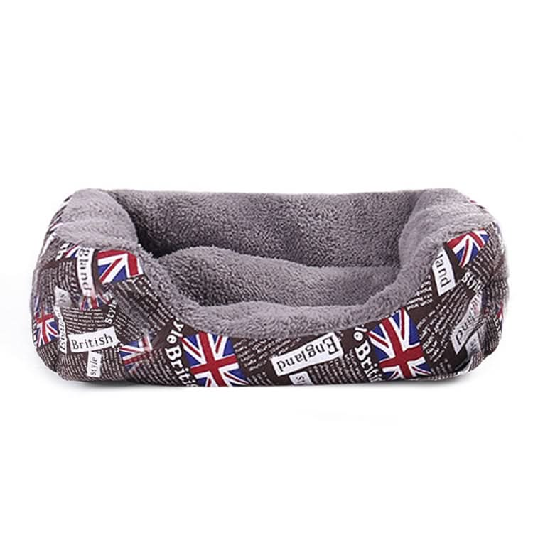 National Flag Four Seasons Genuine Warm Pet Dog Kennel Mat, Size: L, 66×50×14cm - Reluova