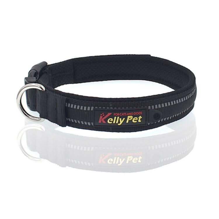 Pet Dogs Polyester Reflective Breathable Pets Collar Traction Lead Leash, Size: S, 2.0*35*40cm - Reluova