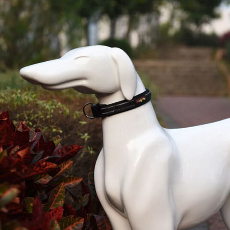 Pet Dogs Polyester Reflective Breathable Pets Collar Traction Lead Leash, Size: S, 2.0*35*40cm - Reluova