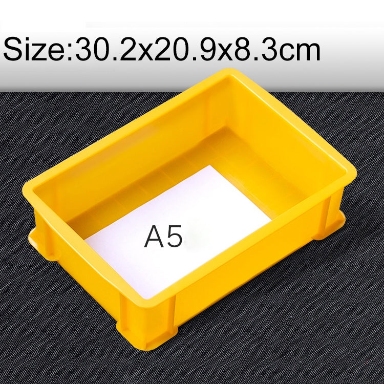 Thick Multi-function Material Box Brand New Flat Plastic Parts Box Tool Box, Size: 30.2cm x 20.9cm x 8.3cm My Store