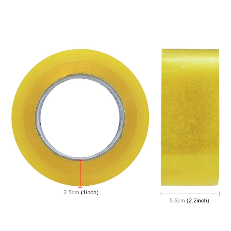 55mm Width 25mm Thickness Package Sealing Packing Tape Roll Sticker My Store