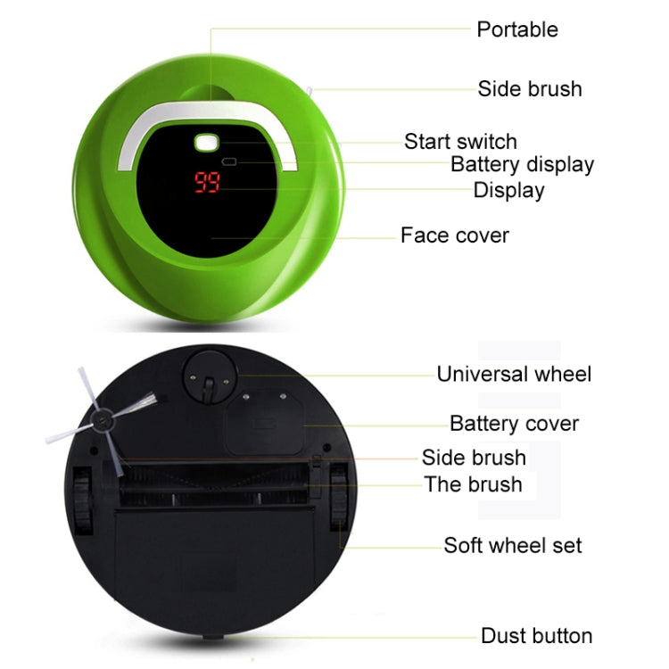 FD-RSW(C) Smart Household Sweeping Machine Cleaner Robot