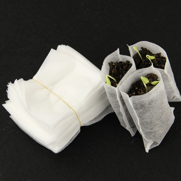 100pcs/Pack Nursery Pots Seedling-Raising Bags Environmental Non-woven Nursery Bags