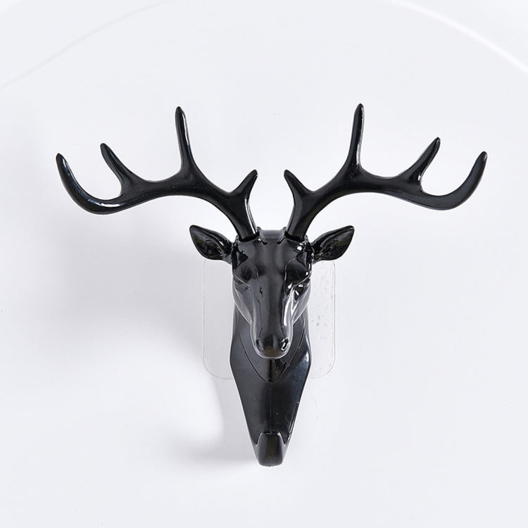 European-Style Rural Pendant Deer Head Wall Hanging Clothes Hook, Random Color Delivery My Store