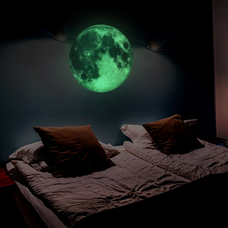 Fluorescent Moon Wall Stickers Halloween Wall Stickers Bedroom Living room Decorative Wall Stickers My Store