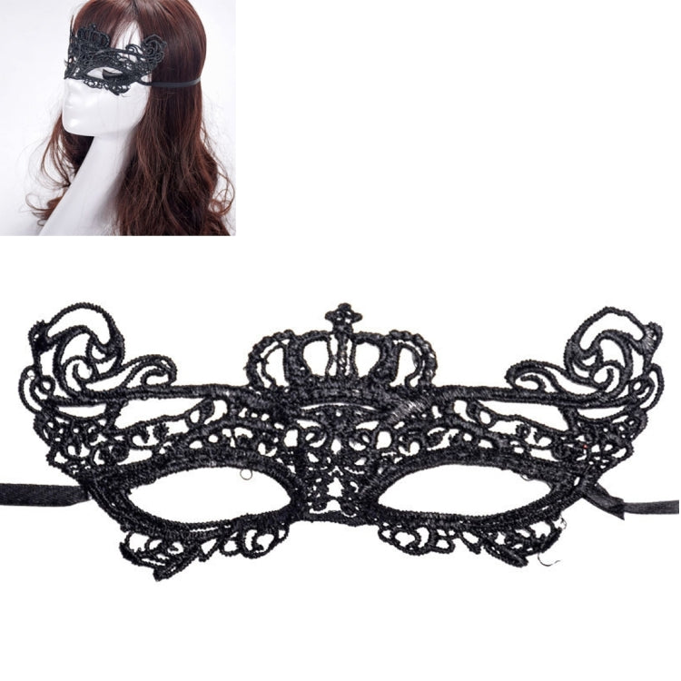 Halloween Masquerade Party Dance Sexy Lady Lace Crown Mask My Store