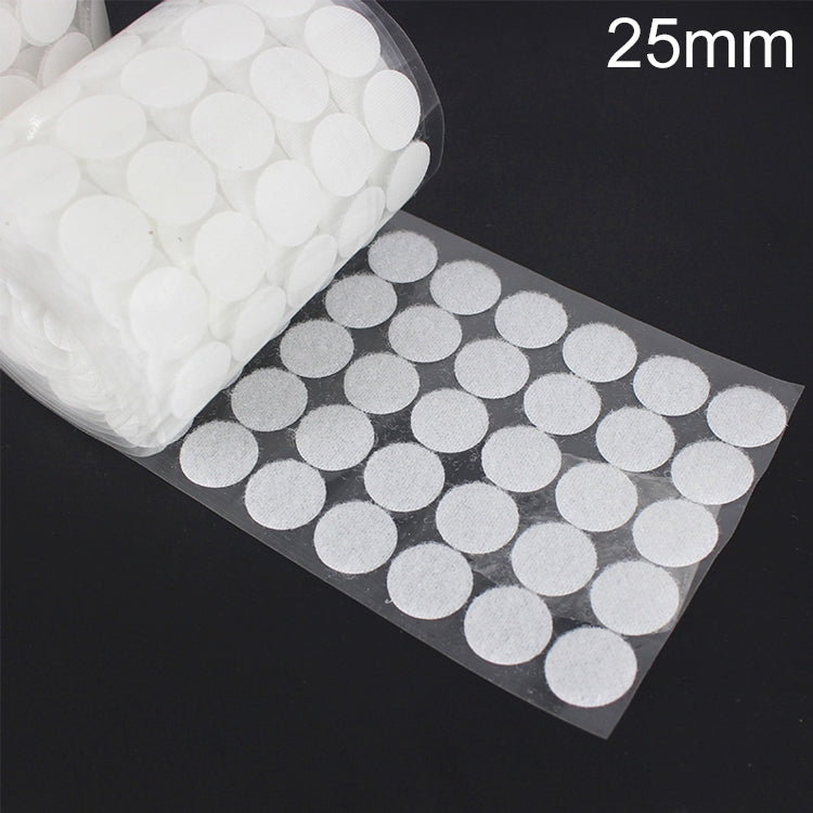 1000 PCS 25mm Round Nylon Adhesive