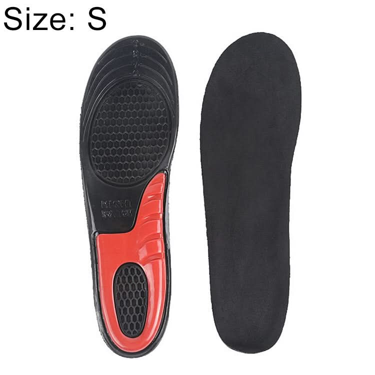 1 Pair Military Training Shock Resistance Sports Insoles Soft and Comfortable Stretch Thick Insoles, Size: S(34-37 Yards)