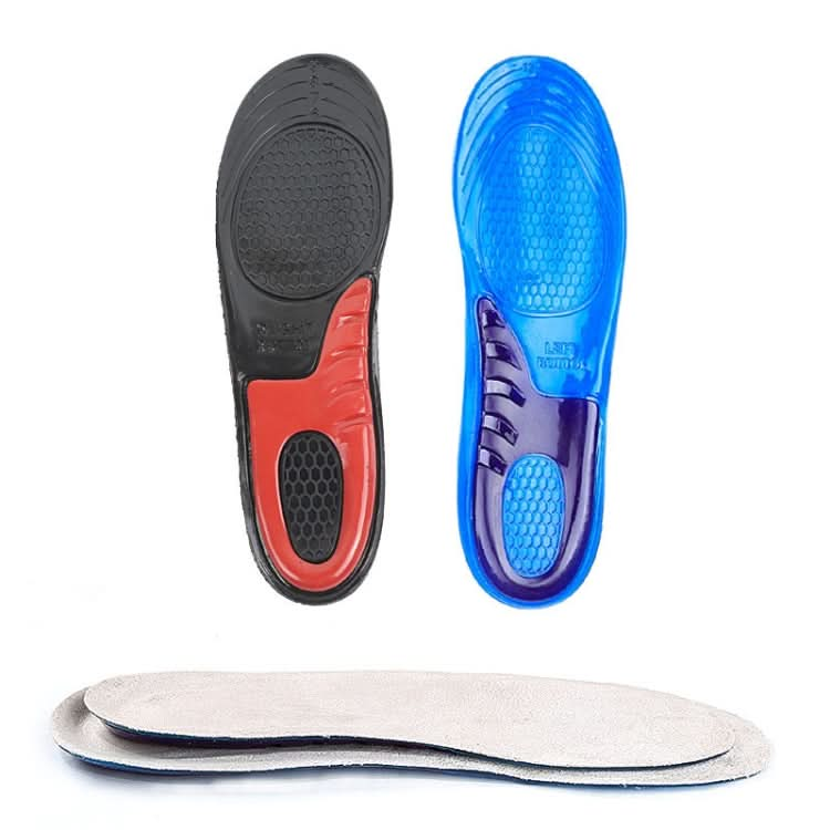 1 Pair Military Training Shock Resistance Sports Insoles Soft and Comfortable Stretch Thick Insoles, Size: S(34-37 Yards)