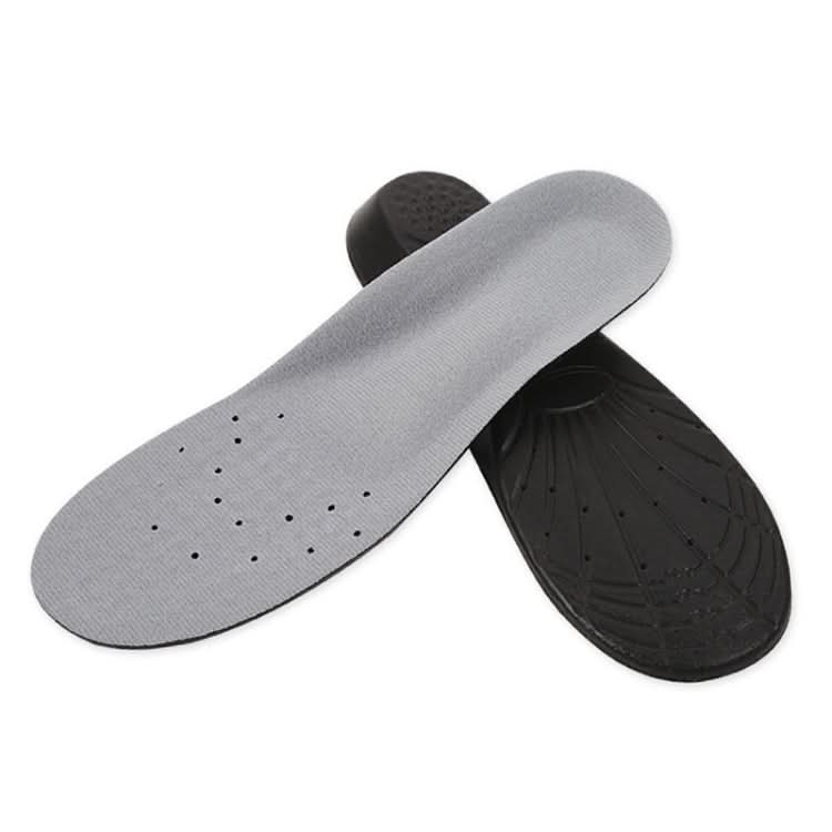 1 Pair PU Breathable Soft Sports Shock-absorbing Insole Sweat-absorbent Foot Pad Elastic Shoe Insert, Size: S(2-5 Yards)