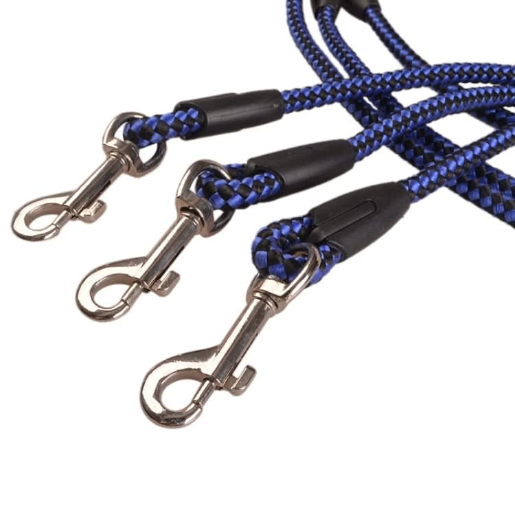 Pet Dog Nylon 3 in 1 Traction Rope Pet Walking Leads With Handle, Length: 124cm - Reluova