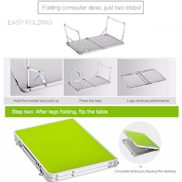 Plastic Mat Adjustable Portable Laptop Table Folding Stand Computer Reading Desk Bed Tray My Store