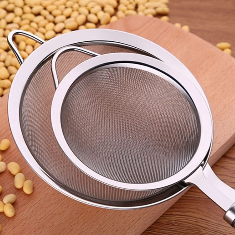 SSGP Stainless Steel Filter Fine Mesh Strainer Juice Colander, Length: 30.5cm - Reluova