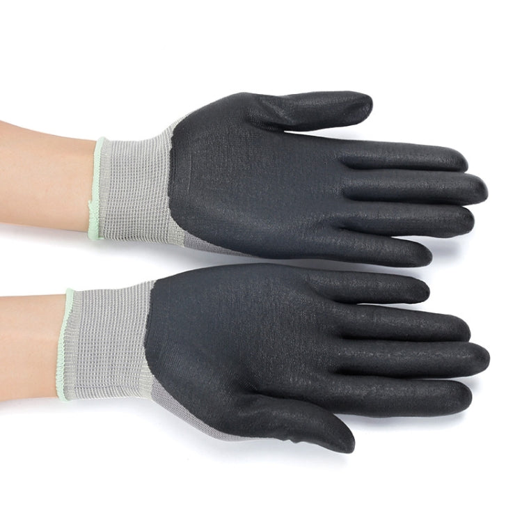 Comfortable Non-slip Wear-resistant Nitrile Rubber Electrician Working Gloves, Size: M Reluova