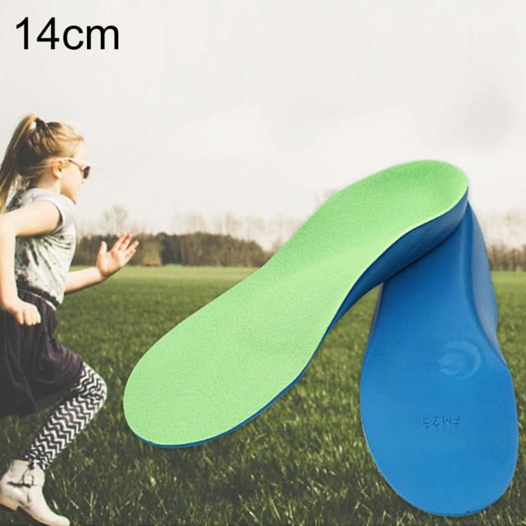 Children PU XO Leg Corrective Insole, Size: 14cm Reluova