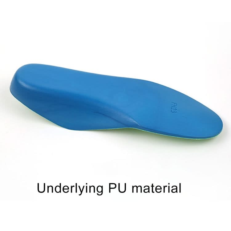 Children PU XO Leg Corrective Insole, Size: 23cm Reluova