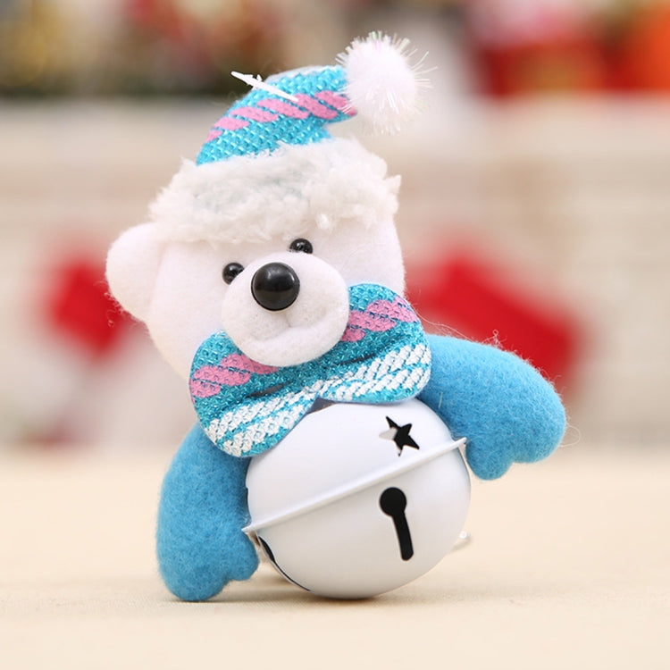 Christmas Tree Doll Bell Christmas Pendants Decorations, Random Style Delivery, Size: 11*7cm