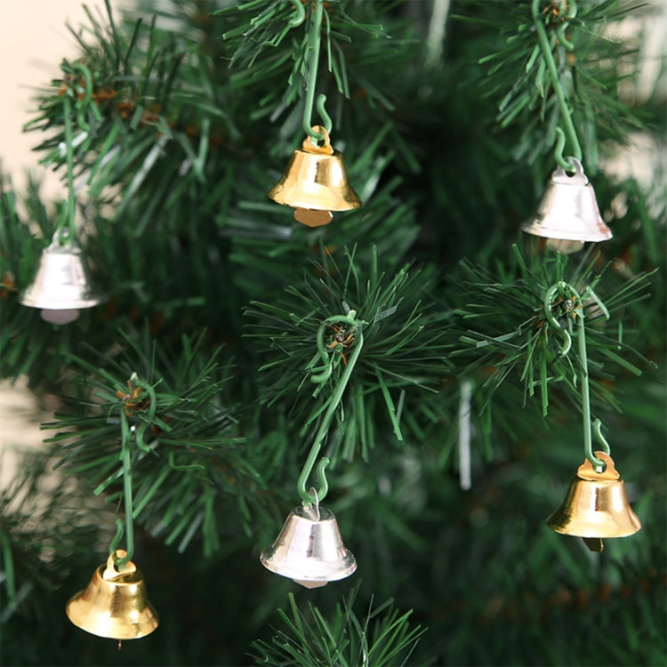 10 in 1 Christmas Decorating Christmas Tree Small Bells Decoration Supplies, Size: 2*2cm