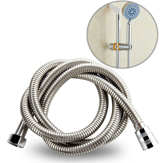 1.5m G1/2 Inch Flexible Stainless Steel Showerhead Hose Pipe Compact Anti Burst Bath Water Pipe