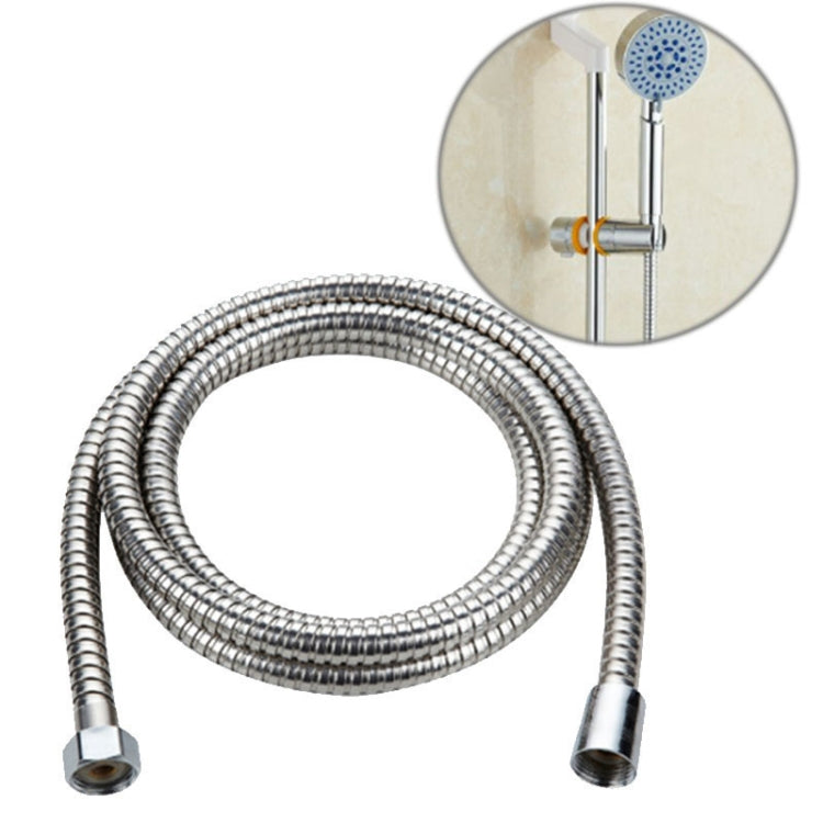 2m Flexible Stainless Steel Showerhead Hose Pipe Copper Core Interface Anti Burst Bath Water Pipe