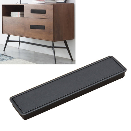 Simple Wardrobe Slotted Scrub Handle Concealed Recessed Drawer Invisible Handle, Hole Distanceï¼?60mm