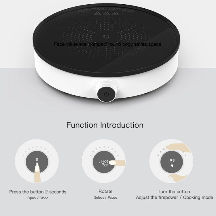 Original Xiaomi Mijia 2100W 9 Grades Youth Edition Smart Induction Cooker Reluova