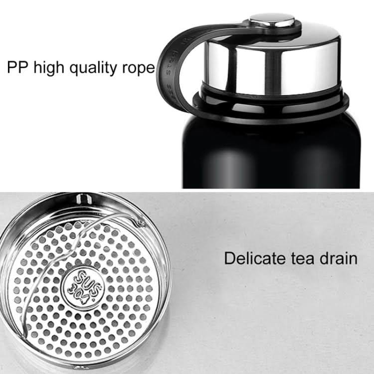 800ml Outdoor Vacuum Stainless Steel Heat Insulation Cup Portable Large Capacity Sports Bottle-Reluova