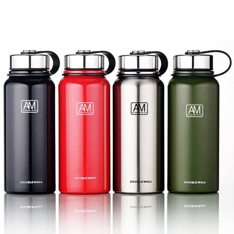 800ml Outdoor Vacuum Stainless Steel Heat Insulation Cup Portable Large Capacity Sports Bottle-Reluova