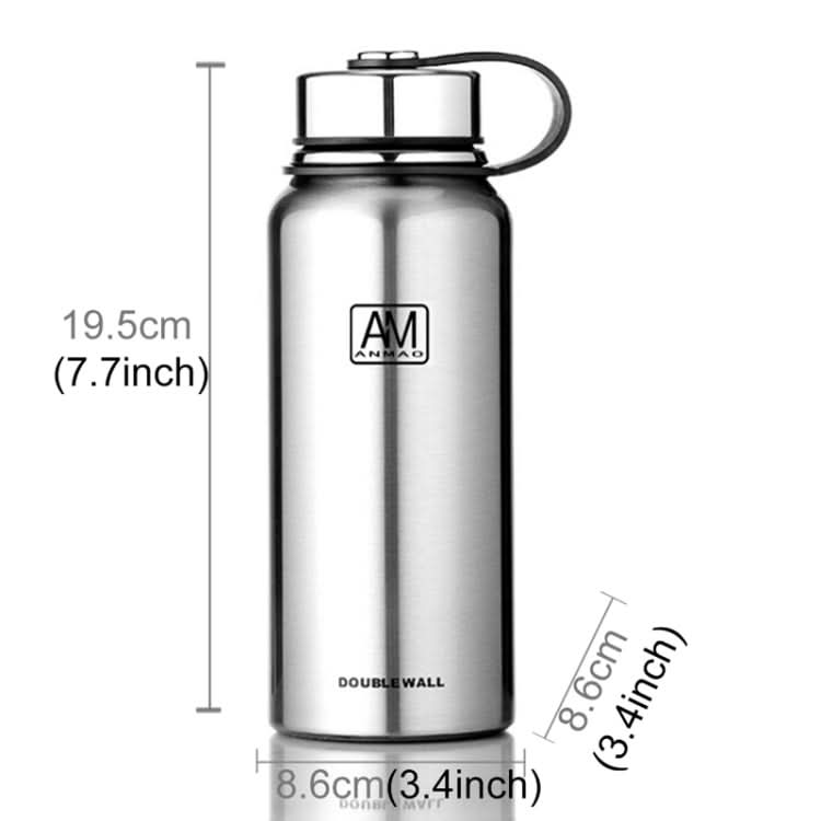 610ml Outdoor Vacuum Stainless Steel Heat Insulation Cup Portable Large Capacity Sports Bottle-Reluova