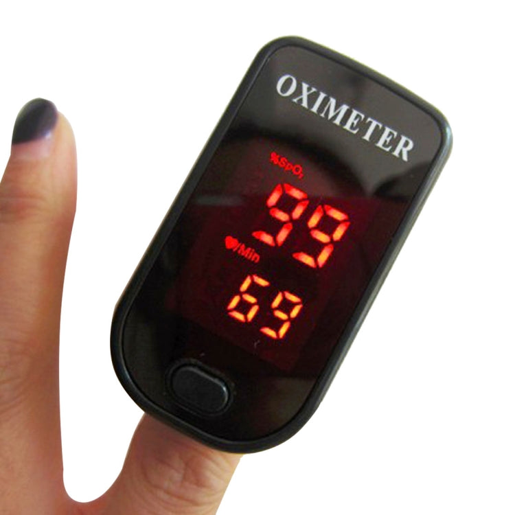 Fingerpulsoximeter LED HD-Display Tragbares Oximeter Blutsauerstoffmonitor Pulsoximeter