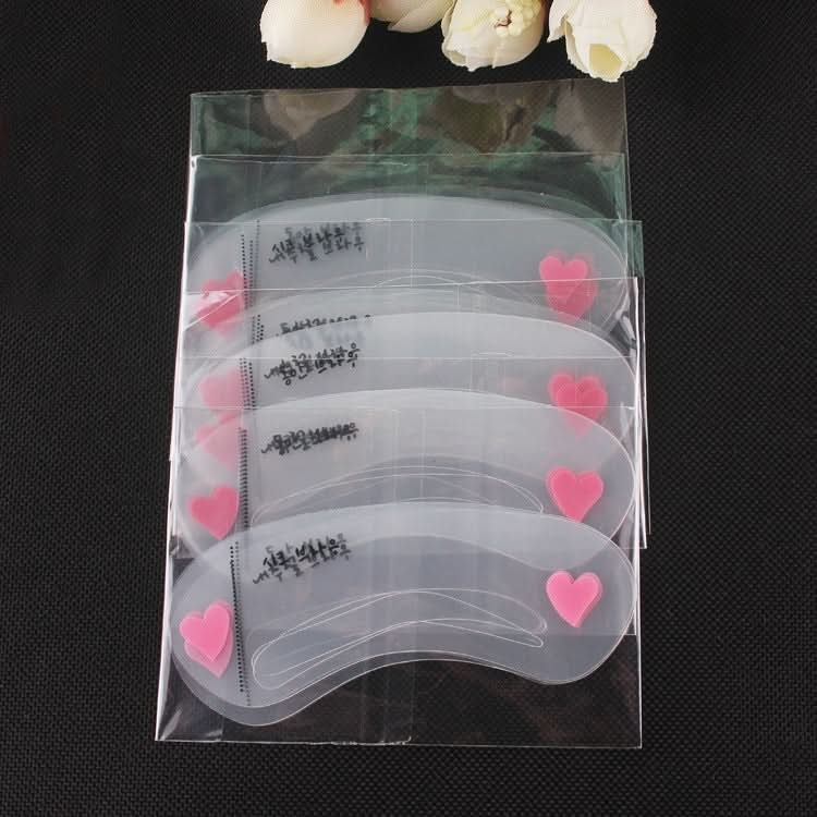 50 PCS 3 in 1 Eyebrow Stencil Shape Template Tools-Reluova