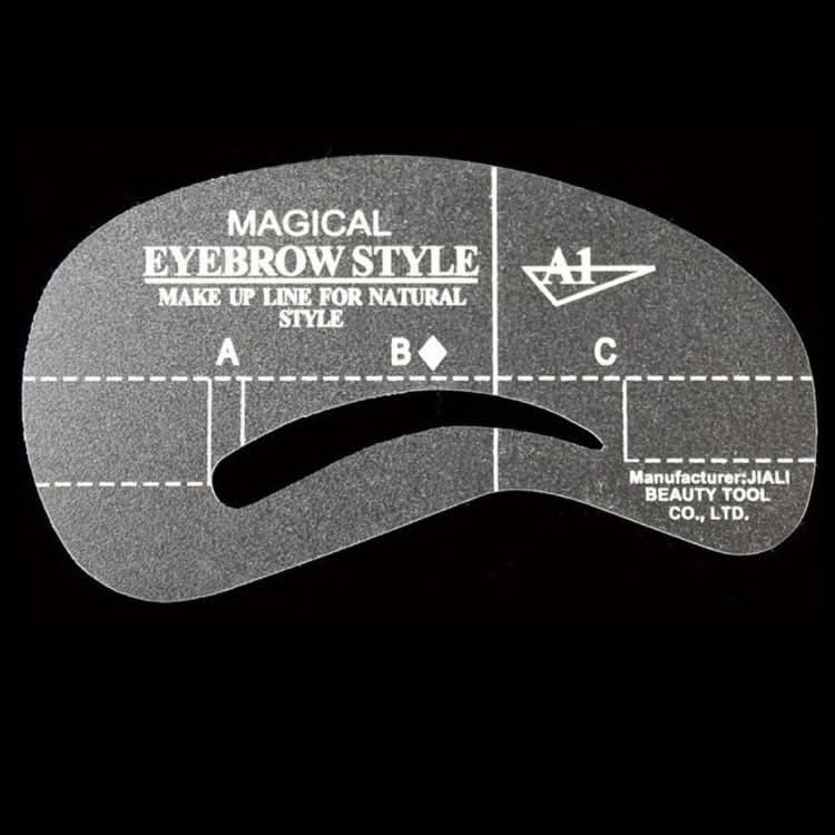 24 in 1 Eyebrow Stencil Shape Template Tools-Reluova