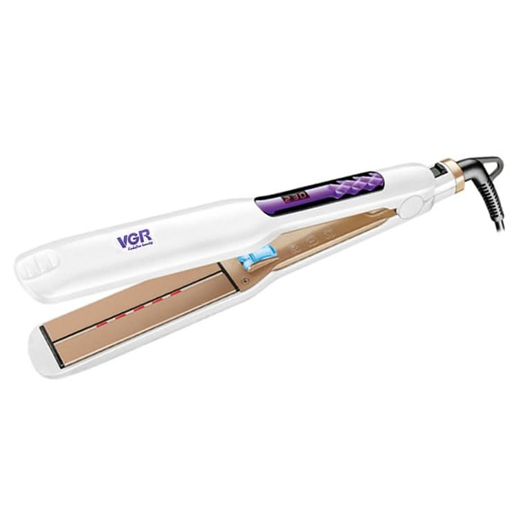 VGR V-502 14 Gears Adjustable Infrared Hair Straightening Iron, Plug Type: EU Plug Reluova