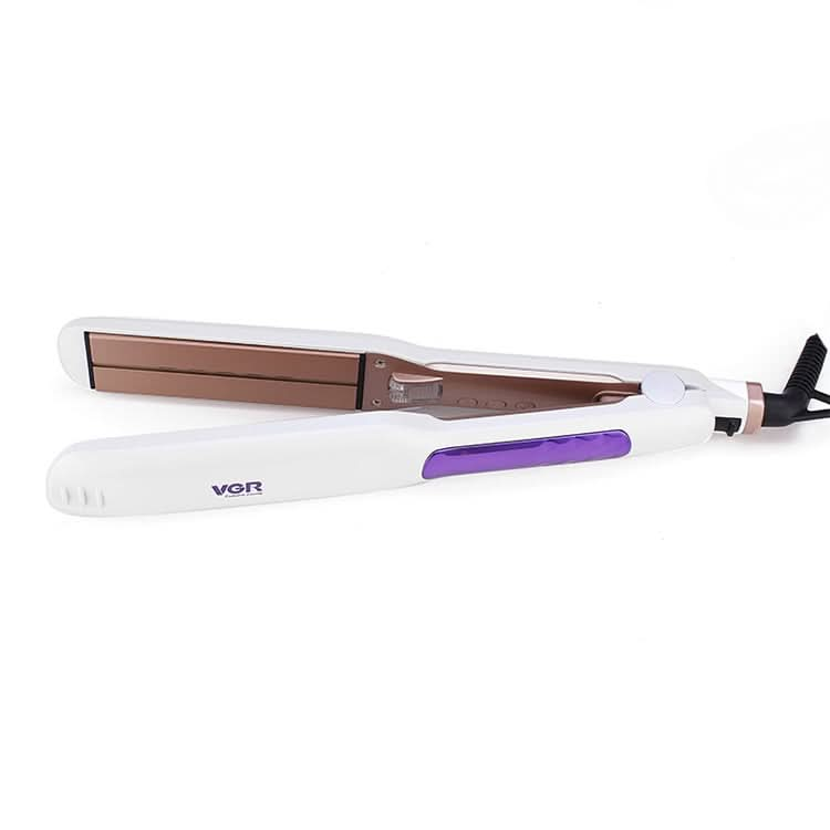 VGR V-502 14 Gears Adjustable Infrared Hair Straightening Iron, Plug Type: EU Plug Reluova