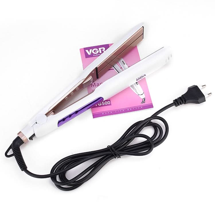 VGR V-502 14 Gears Adjustable Infrared Hair Straightening Iron, Plug Type: EU Plug Reluova