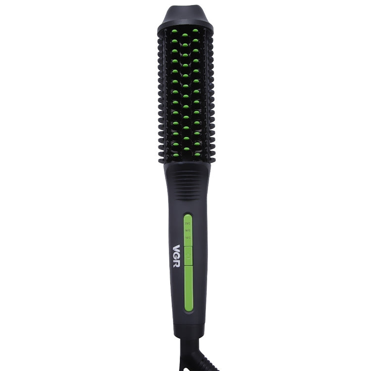 VGR V-503 50W 3 Gears Adjustable Anti-scalding Curling And Straightening Comb Dual-use, Plug Type: EU Plug Reluova