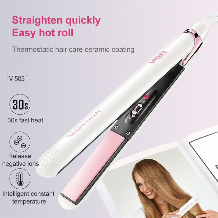 VGR V-505 30-33W Curlers Straight Hair Device Dual Purpose, Plug Type: EU Plug