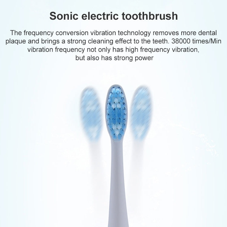 VGR V-801 USB IPX7 Sonic Electric Toothbrush with Memory Function Reluova