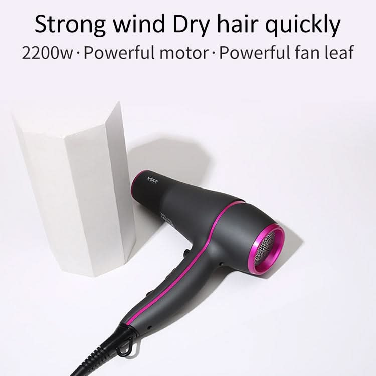 VGR V-402 2200W Household Negative Ion Hair Dryers with 6 Gear Adjustment, Plug Type: EU Plug Reluova