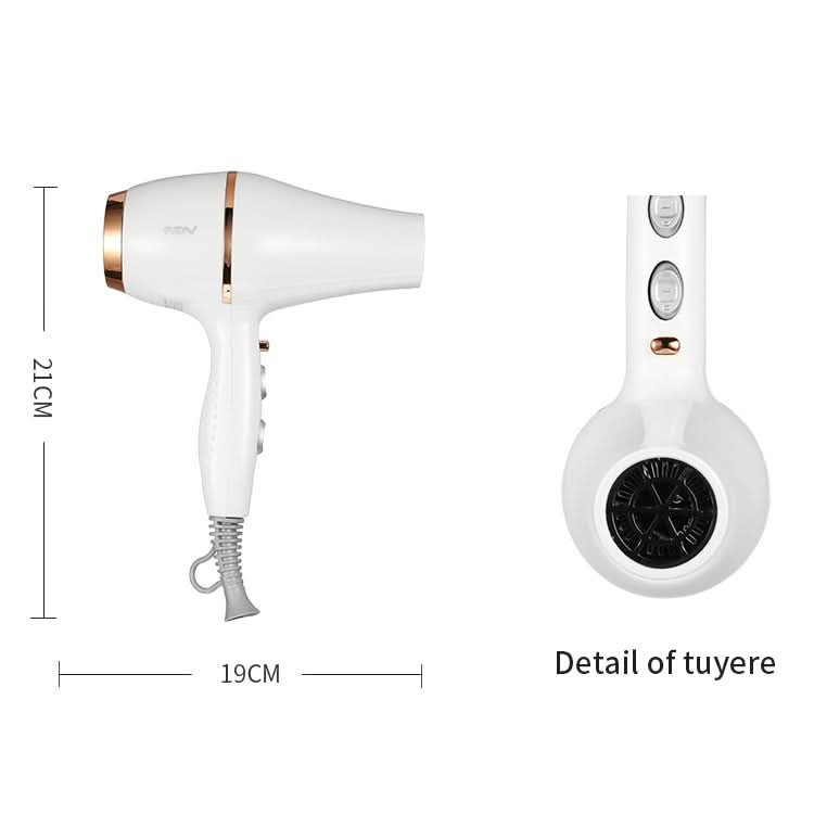 VGR V-414 2200W Negative Ion Hair Dryers with 6 Gear Adjustment, Plug Type: EU Plug Reluova