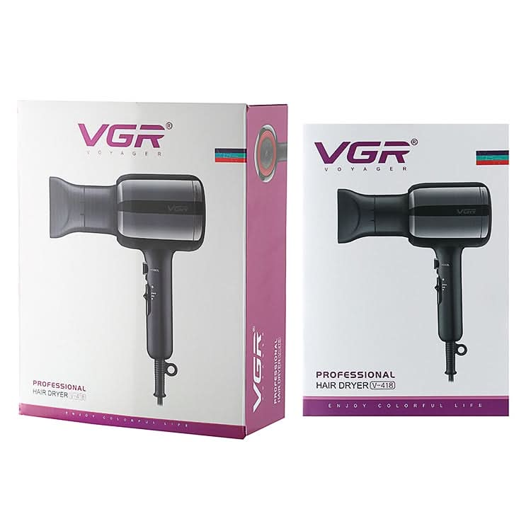 VGR V-418 2000W Negative Ion Hair Dryers with 6 Gear Adjustment, Plug Type: EU Plug