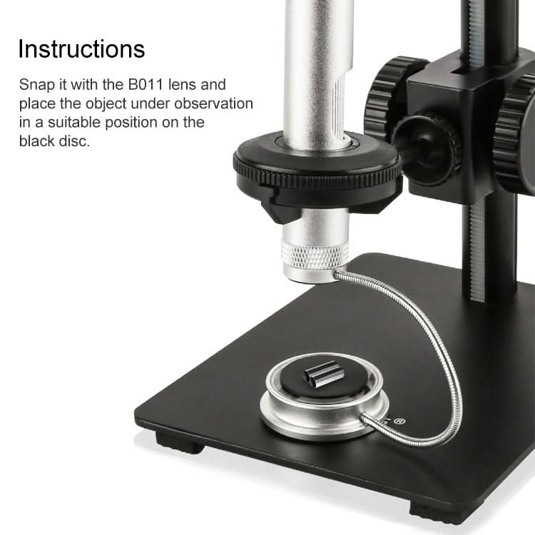 Supereyes DA01 Electronic Microscope Dark Field Light Source for HCB0990 My Store