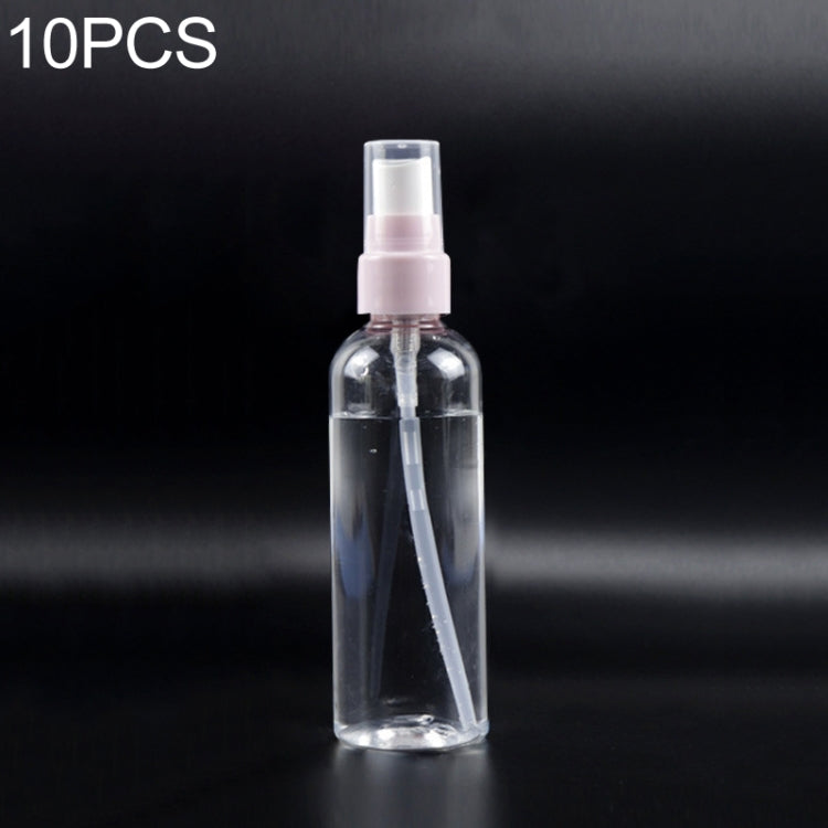 10 PCS 100ML Disinfection Spray Bottle Alcohol 84 Disinfection Solution Watering Can, Random Nozzle Color Delivery