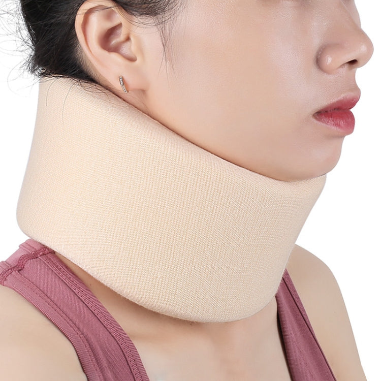 003 Household Sponge Collar Men And Women Breathable Adjustable Neck Brace, Size: L