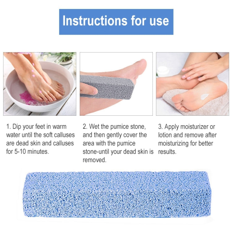 038 Long Glass Grindstone Multi-faceted Peeling Foot Rub