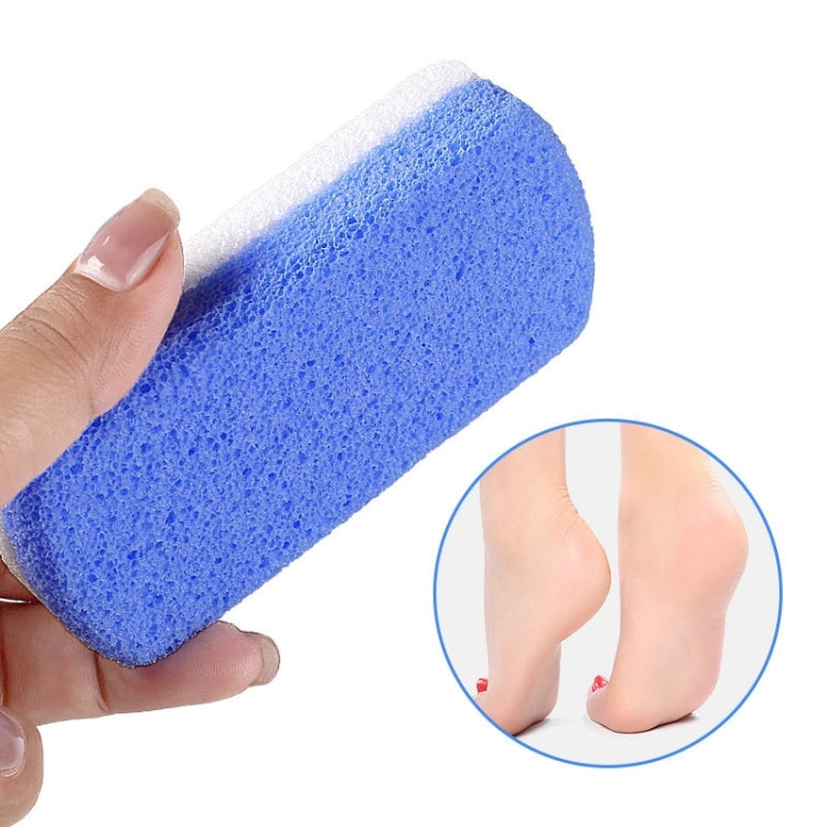 037 Double-color Grindstone Foam Glass Foot Rub, Color Random Delivery