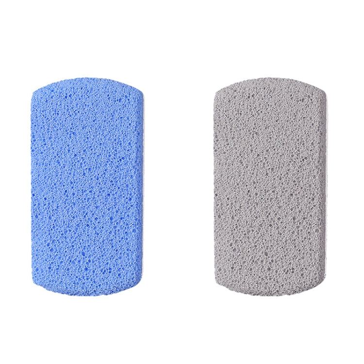 037 Double-color Grindstone Foam Glass Foot Rub, Color Random Delivery