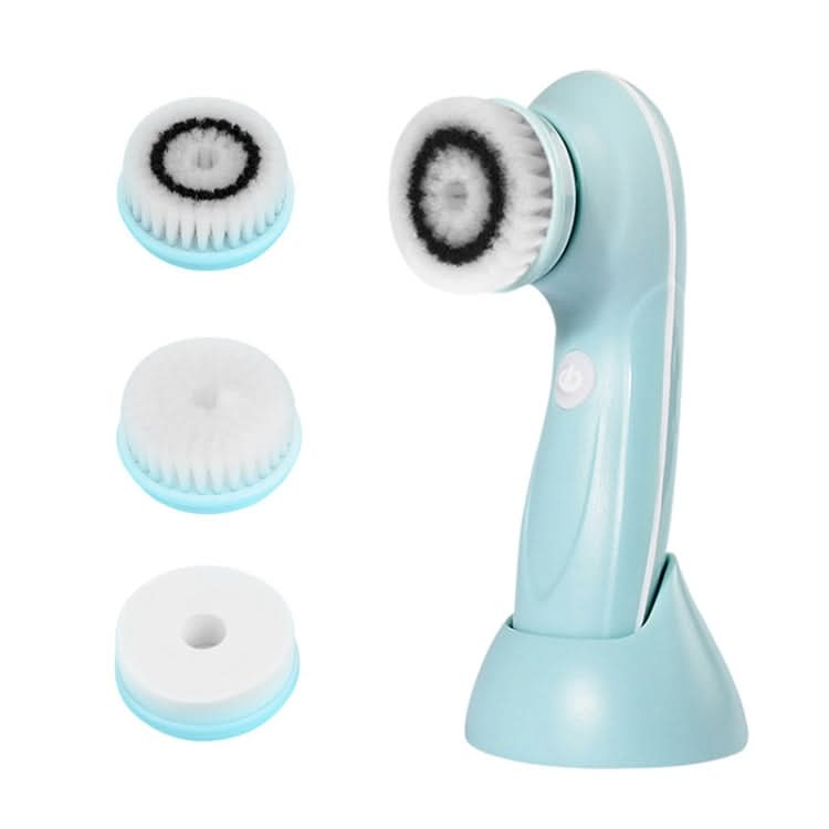 3 in 1 USB Charging Electronic Cleaning Face Beauty Instrument Pores Nose Blackhead Facial Cleansing Brush-Reluova