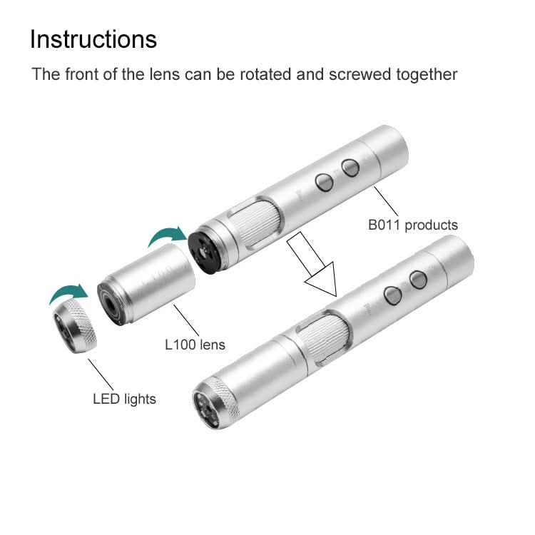 Supereyes DB02 Electronic Microscope UV Lamp for HCB0990 My Store