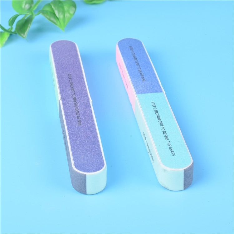 10pcs Seven Sided Polishing Bar Nail File Buffers Polisher for Fingernails and Toenails